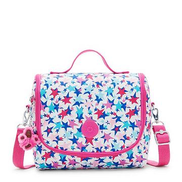 Kipling New Kichirou Printed Lunch Bag Bags Poppy Stars | AU 2158BE